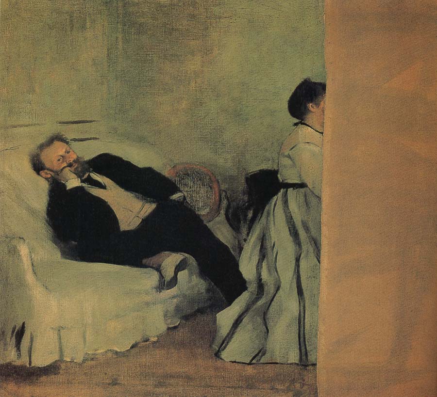 Edgar Degas Mr Edward and Mis Edward